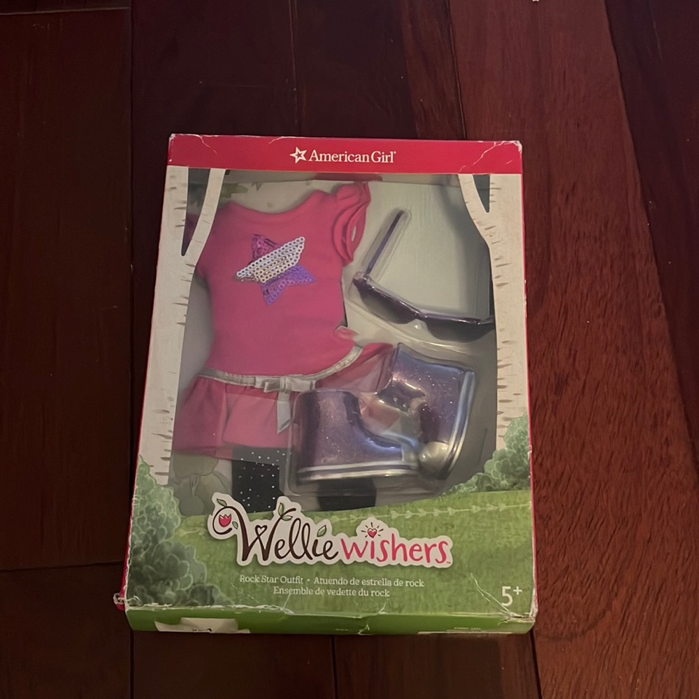 AmericanGirl WellieWishers Rock Star Outfit